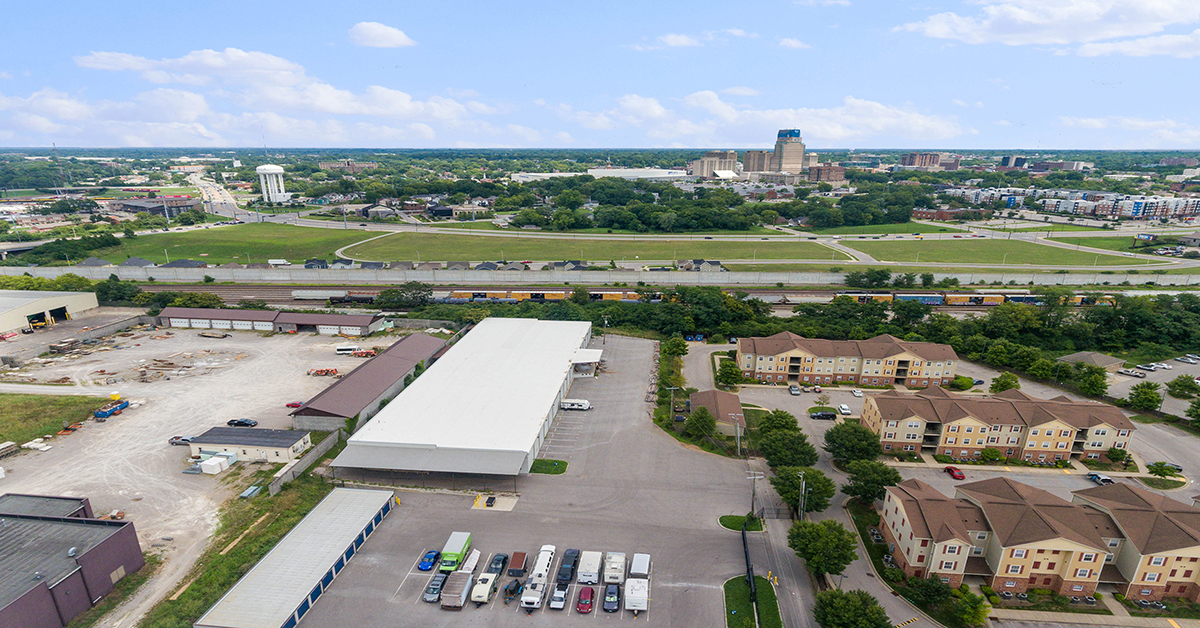 aerial-view-Kentucky-warehouse