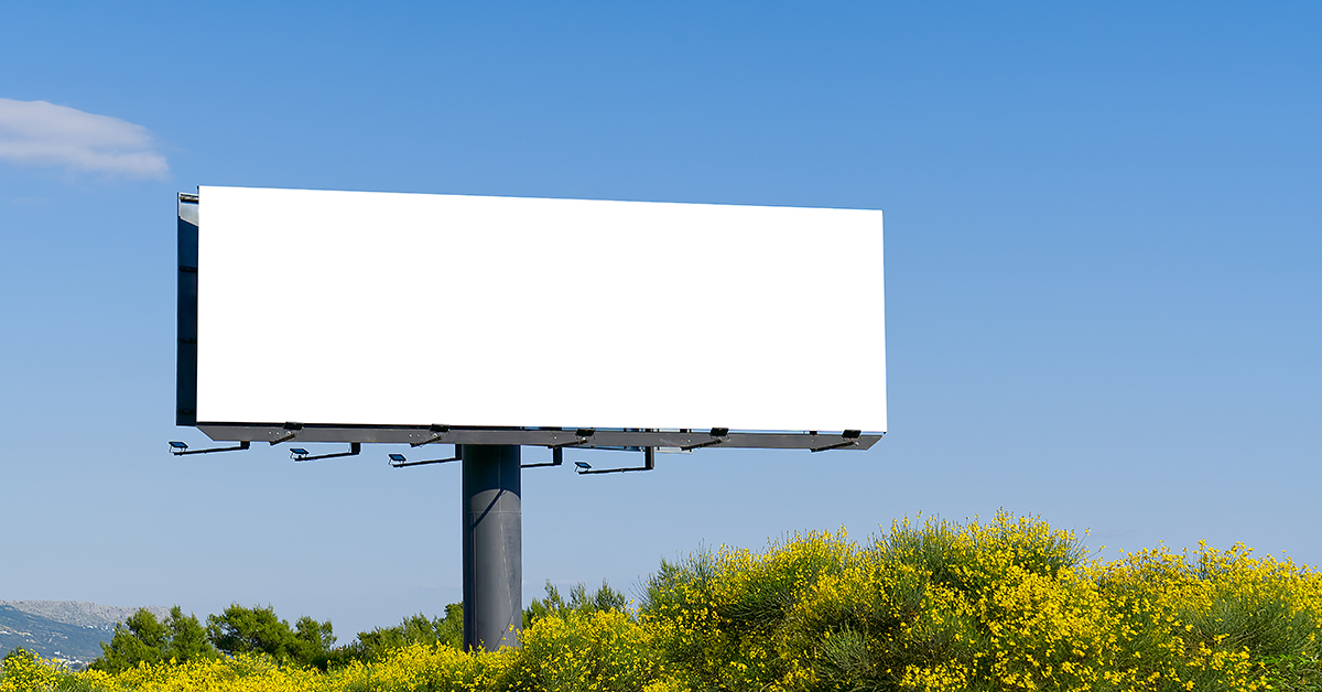 blank-billboard-against-sky