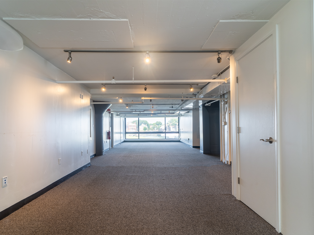 open office hallway