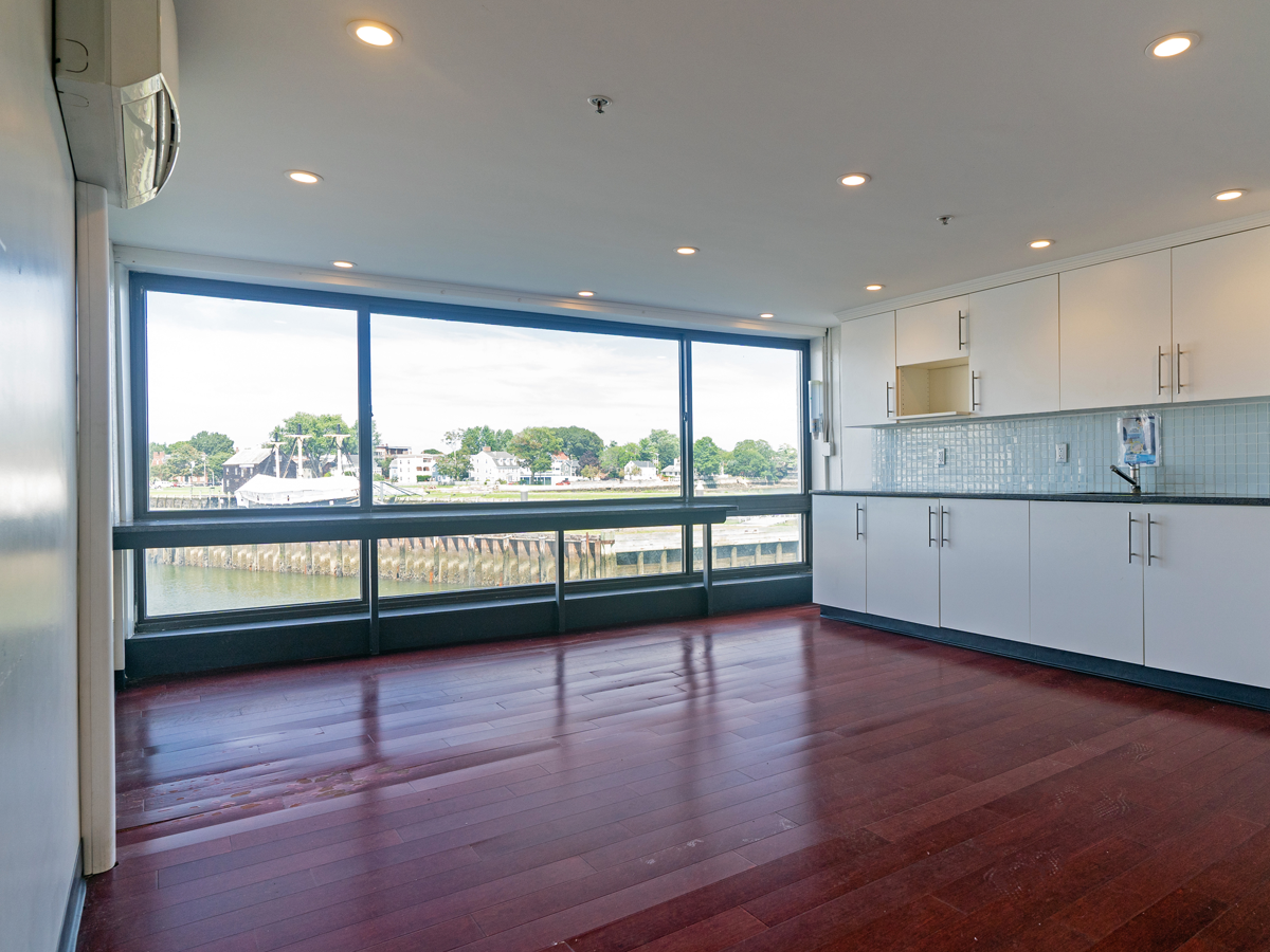 open kitchen area/break room