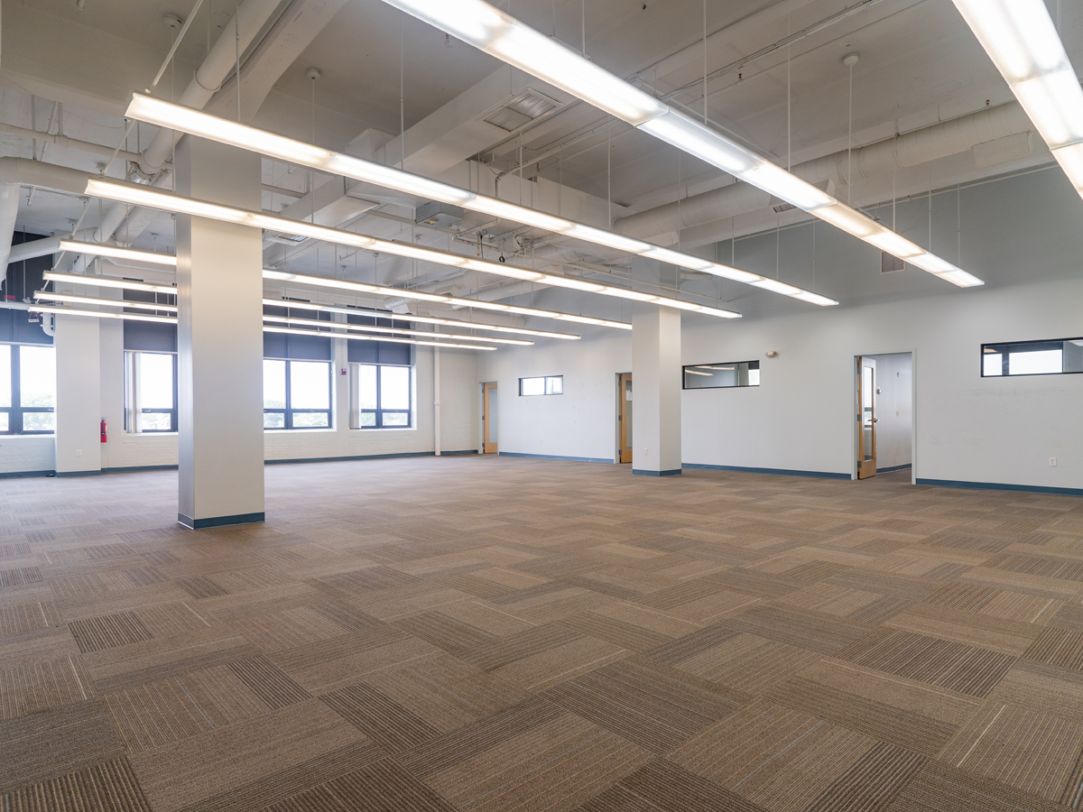 large open office area