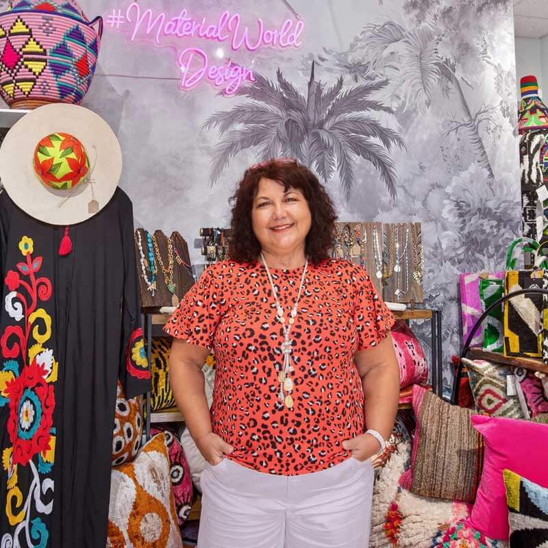 Rachelle Tenace, Owner, Material World